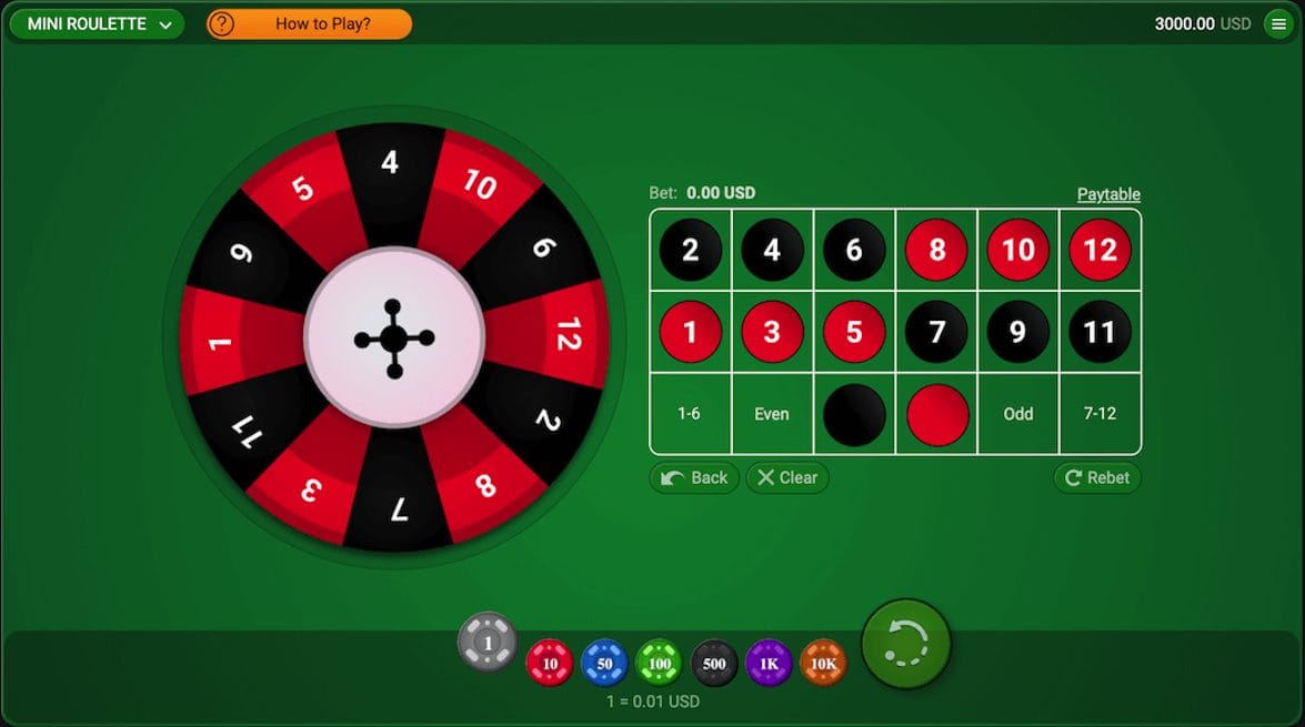 Mini Roulette by Spribe