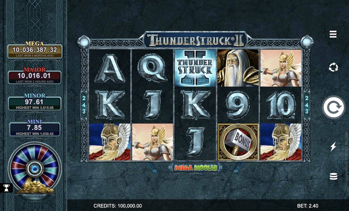 Thunderstruck II by Games Global