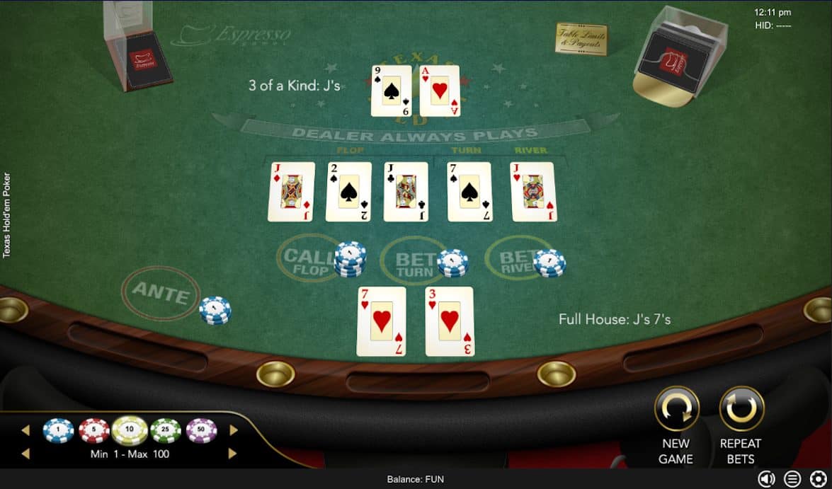 Texas Hold'em pokra