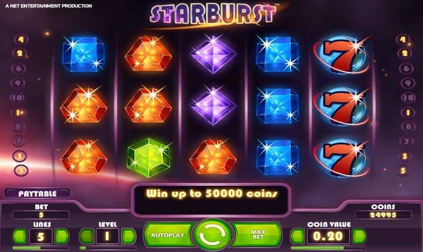 Igrajte brezplačno Starburst