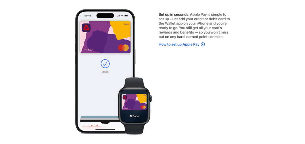 Z Apple Pay povežite izbrano kartico