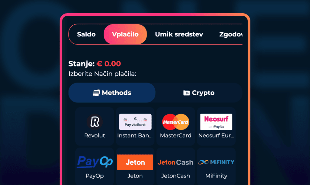 Sprejmite pogoje