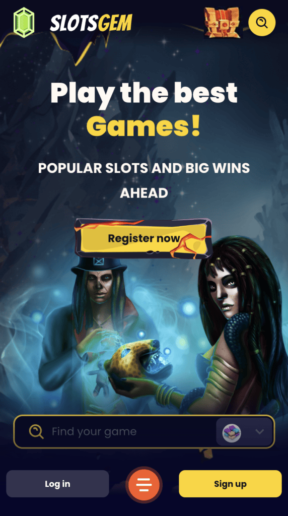 Korak: Kliknite »Sign-Up«